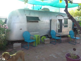 1957 Airstream Flying Cloud 22' Entrance