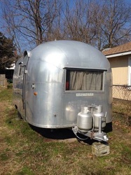 1959 Airstream Globetrotter Front