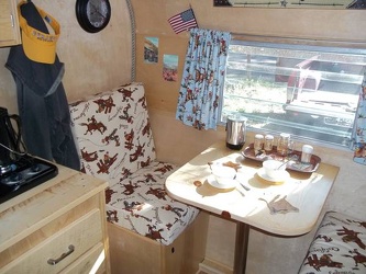 1961 Shasta Compact Dinette