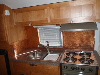 1963 Airstream Safari Kitchen