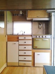 1972 Shasta Compact Kitchen