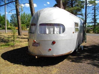 1951 Silver Streak Clipper Rear