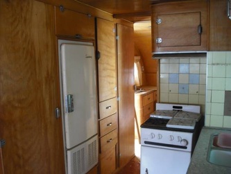 1950 Mobile Sportsman Kitchen 2