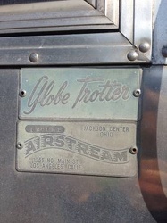 1959 Airstream Globetrotter Emblem