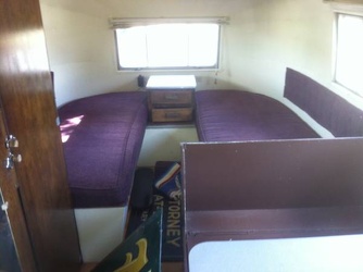 1954 Airstream Safari Beds