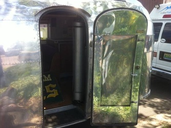 1954 Airstream Safari Entrance