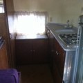 1954 Airstream Safari Kitchen