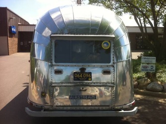 1954 Airstream Safari Rear