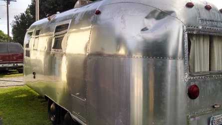 1967 Airstream Trade Wind Rear