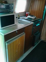 1965 Airstream Caravel Kitchen