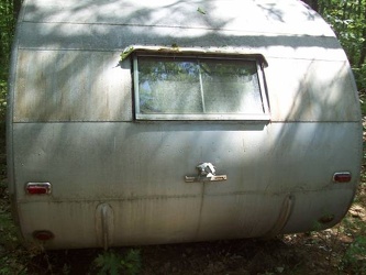 1952 Imperial Spartanette Rear