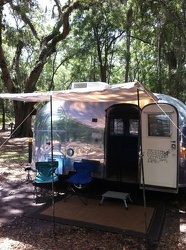 1963 Airstream Bambi at Camp