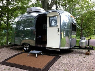 1963 Airstream Bambi Entrance