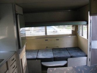 1967 Aristocrat Lo-Liner Dinette as Bunks 2