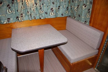 1961 Shasta Airflyte Dinette 3