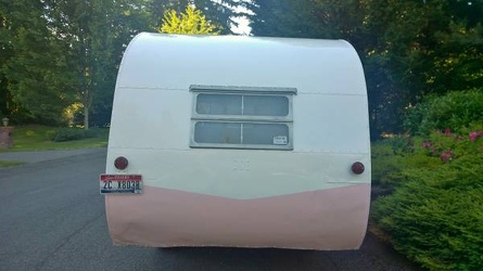 1953 Shasta Skylark Rear