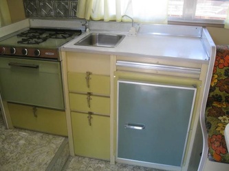 1969 Aristocrat Lo-Liner Kitchen