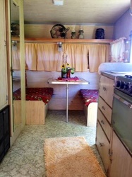 1969 Shasta Starflyte Dinette