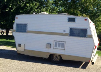 1969 Shasta Starflyte Driver Side