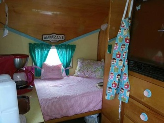 1962 Holiday Rambler Bed