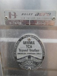 1966 Boles-Aero Model 310 Emblem