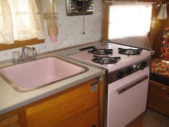 1963 Holiday Rambler Kitchen