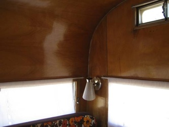 1963 Holiday Rambler Wood Panel 2