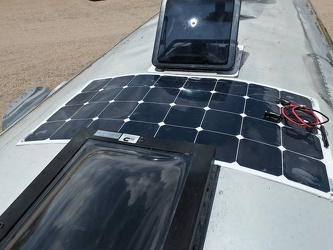 1965 Airstream Overlander Solar Panels