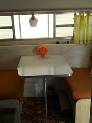 1969 Shasta Starflyte Dinette 2