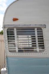 1958 Shasta Airflyte Window