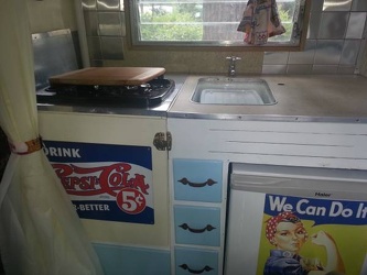 1960 Winnebago Kitchen