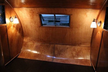 1952 Spartan Spartanette Tandem Bedroom