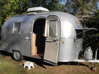 1964 Airstream Bambi II Entrance