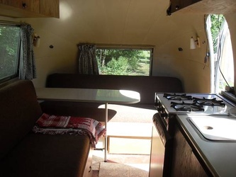 1964 Airstream Bambi II Interior Front