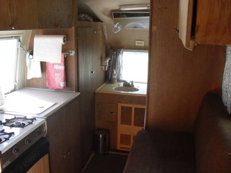 1964 Airstream Bambi II Interior Rear