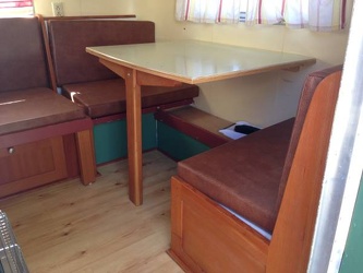 1959 Silver Streak Dinette