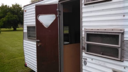 1968 Tepee Entrance