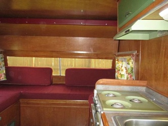 1969 Shasta LoFlyte Interior Rear 2