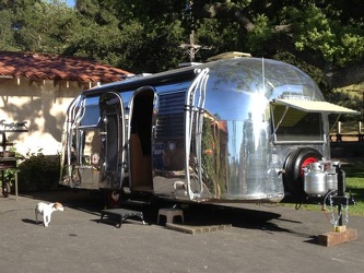 1963 Airstream Safari Entrance