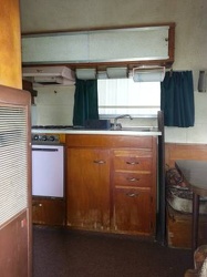 1954 Airstream Land Yacht Kitchen