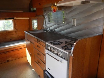 1965 Aloha Interior Kitchen