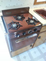 1963 Holiday Rambler Stove