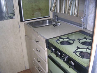 1969 Shasta Compact Kitchen