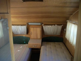 1950 Spartanette Tandem Bedroom