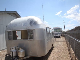 1955 Silver Streak Model 4-19 Front Driver Side