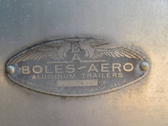 1951 Boles-Aero Monterey Emblem