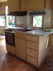 1967 Franklin A Newcomer (FAN) Kitchen