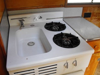 1956 Trotwood Cub Sink and Stove