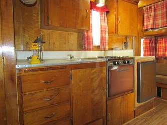 1961 Shast Astrodome Kitchen