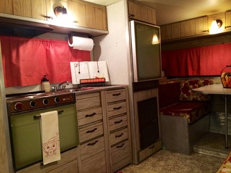 1968 Aristocrat Lo-Liner Kitchen